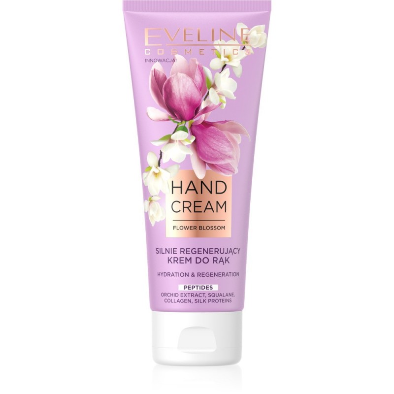 EVELINE Hand Cream Silnie regenerujący krem do rąk Flower Blossom 75 ml
