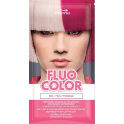 JOANNA Fluo Color Szampon koloryzujący w saszetce - Róż 35 g