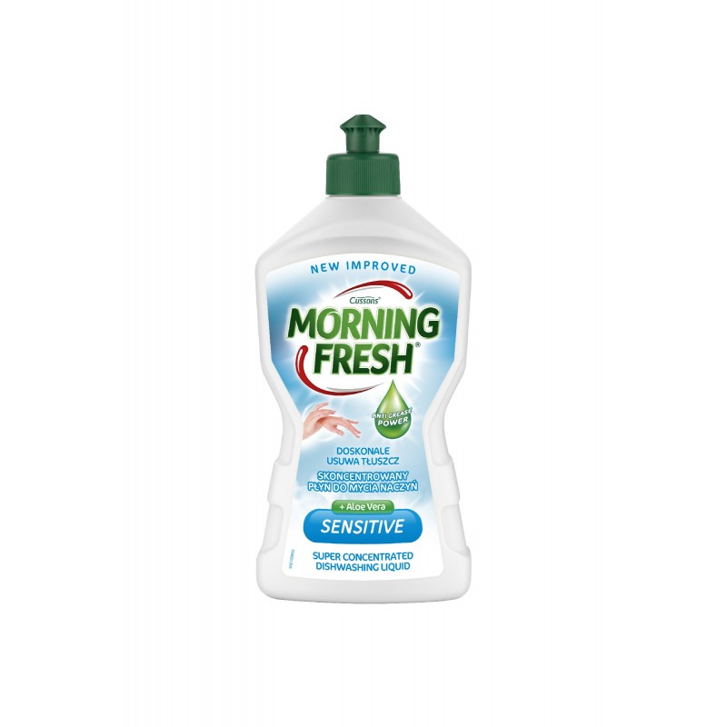 CUSSONS Morning Fresh Skoncentrowany Płyn do mycia naczyń - Sensitive 450ml