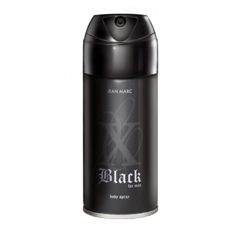 JEAN MARC X Black Men Dezodorant w sprayu 150 ml