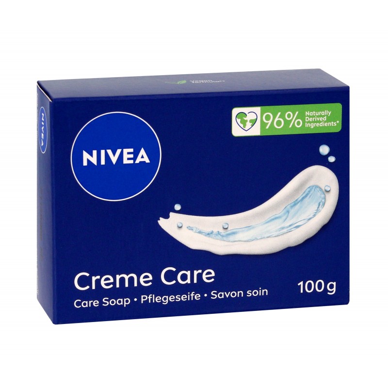 NIVEA Care Soap Pielęgnujące mydło w kostce z mleczkiem migdałowym Creme Care 100 g