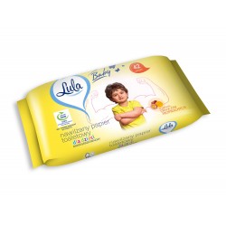 LULA Papier toaletowy nawilżany dla dzieci - owoce tropikalne 1 op. - 42 szt.