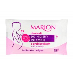 MARION Chusteczki do higieny intymnej z prebiotykiem 10 szt
