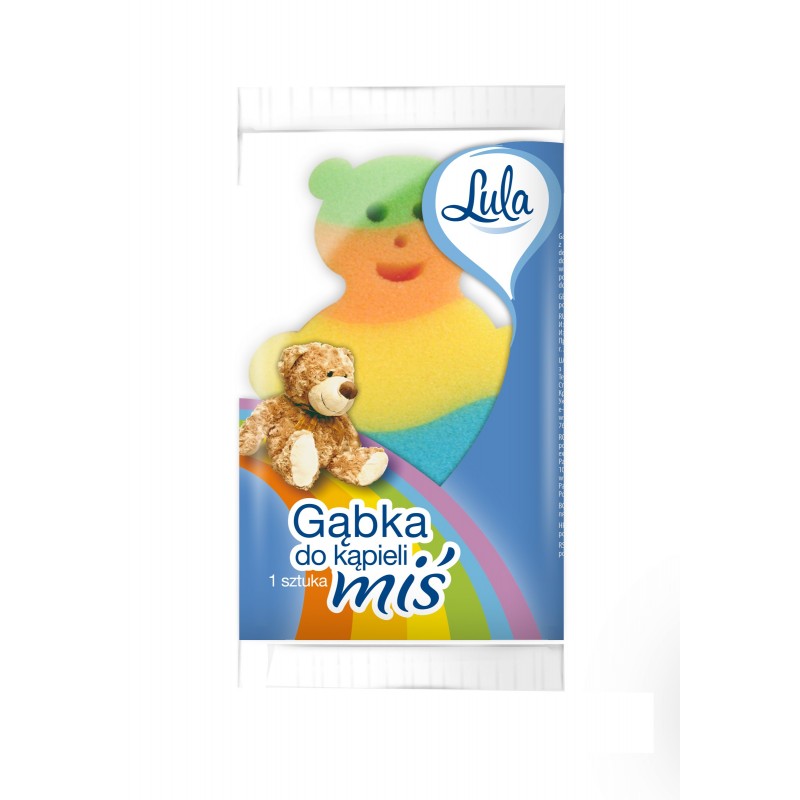 LULA Gąbka do kąpieli MIŚ