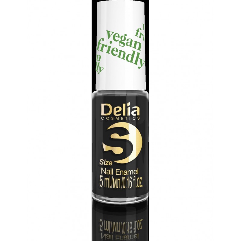 Delia Cosmetics Vegan Friendly Emalia do paznokci Size S nr 231 Black Orchid  5ml