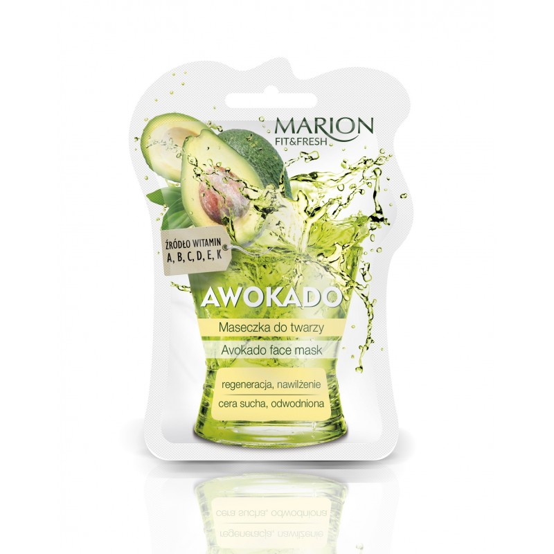 MARION Fit & Fresh Maseczka do twarzy - Awokado 7.5 ml