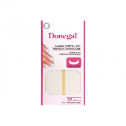 DONEGAL Szablony do french manicure (9577) 1 op. - 32 szt.