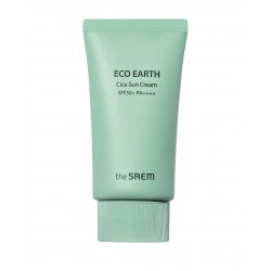 SAEM Eco Earth Cica Sun Cream Krem z filtrem przeciwsłonecznym SPF 50+