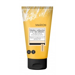 MARION BASIC Maska 2w1 do włosów przetłuszcz.150ml
