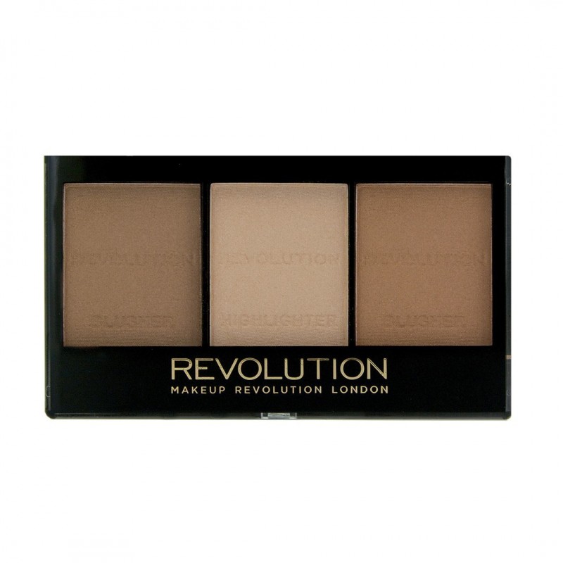 REVOLUTION Ultra Sculp & Contour Kit Light-Medium C04 Zestaw do korygowania twarzy 11g