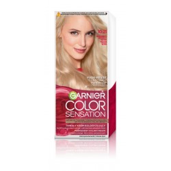 GARNIER Color Sensation Krem koloryzujący nr 10.21 - Jedwabisty Perłowy Blond 1op.