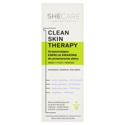 SHECARE Clean Skin Therapy Probiotyczna Oczyszczająca Esencja kwasowa do przecierania skóry 150 ml