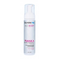 SOLVERX Age.Reset Pianka do mycia i demakijażu twarzy i oczu 200ml