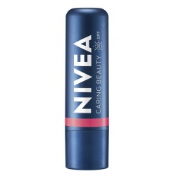 NIVEA Pomadka pielęgnująca do ust Caring Beauty 3w1 Rose 4.8 g