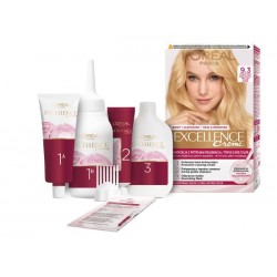 Loreal Excellence Creme Krem koloryzujący 9.3 bardzo jasny blond złocisty 1op.