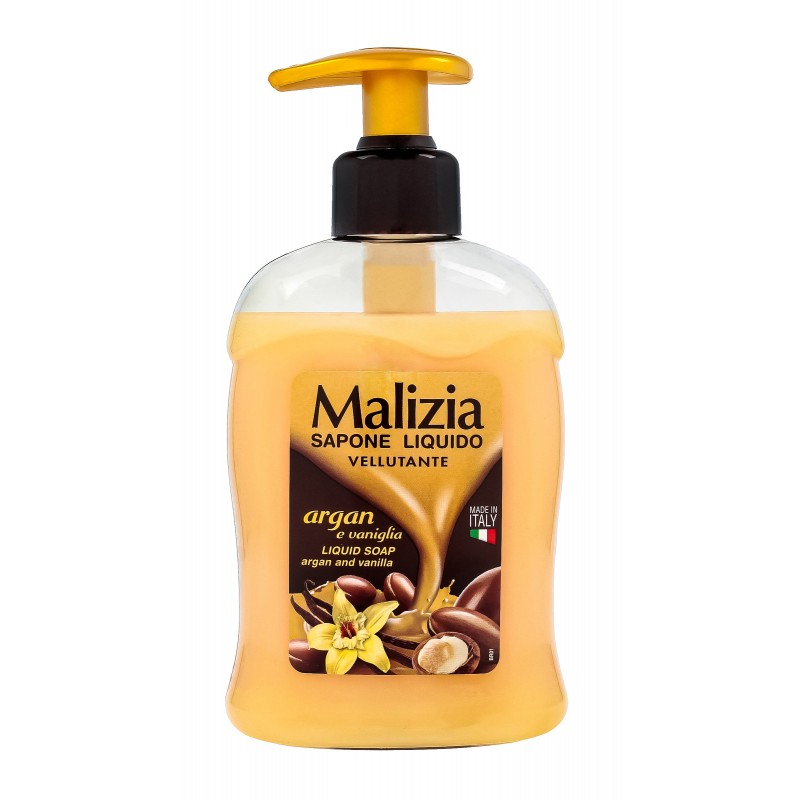 ASCO MALIZIA MYDLO W PLYNIE 300ML ARGAN&VANIGLIA