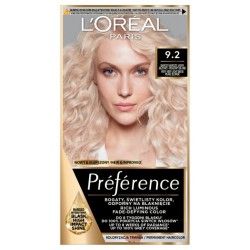 LOREAL Preference Farba do włosów 9.2 - Bardzo Bardzo Jasny Beżowy Perłowy Blond 1 op.