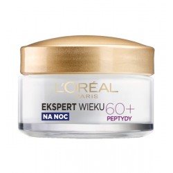 LOREAL Ekspert Wieku 60+ Przeciwzmarszczkowy Krem odbudowujący na noc 50 ml