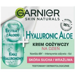 GARNIER Skin Naturals Hyaluronic Aloe Krem odżywczy na dzień - cera sucha i wrażliwa 50 ml