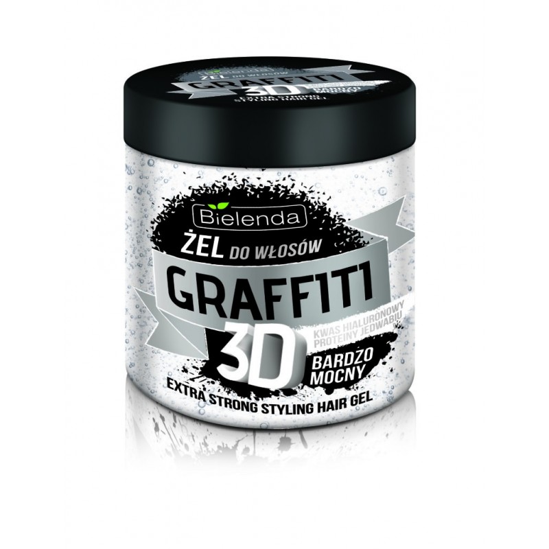 Bielenda Graffiti 3D Żel do układania włosów bardzo mocny  250ml