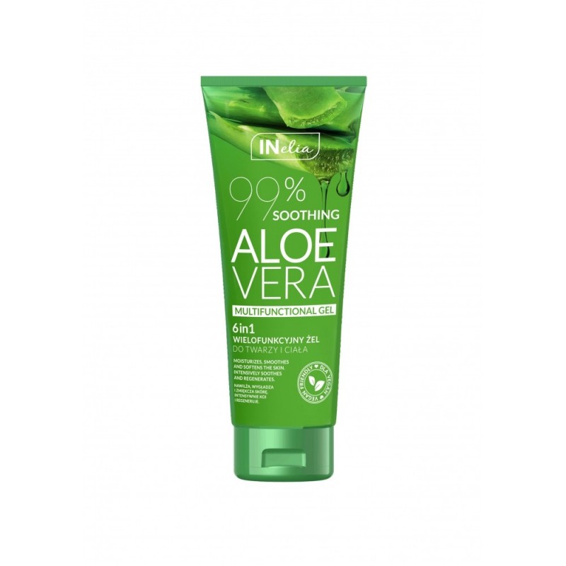 REVERS INelia Wielofunkcyjny Żel do twarzy i ciała 99% Soothing Aloe Vera 250ml