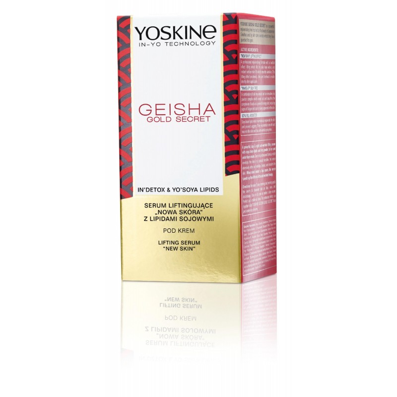 Yoskine Geisha Gold Secret Serum liftingujące Nowa Skóra pod krem  30ml