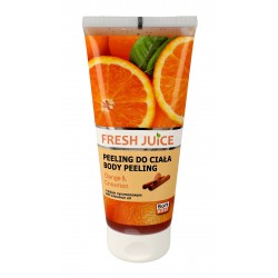 ELFA Fresh Juice Peeling do ciała - Pomarańcza Cynamon 200 ml