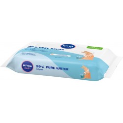 NIVEA Baby Chusteczki biodegradowalne 99% Pure Water 57 sztuk