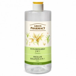 Green Pharmacy Płyn micelarny 3w1 z ekstraktem z owsa  500ml