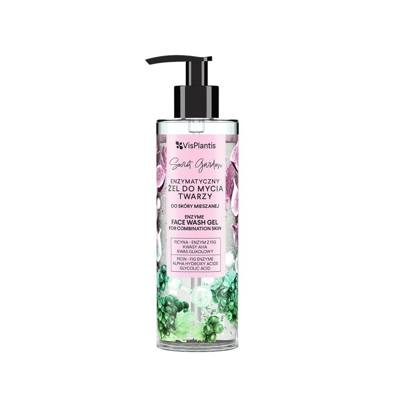 VIS PLANTIS Secret Garden Enzymatyczny żel do mycia twarzy 200 ml