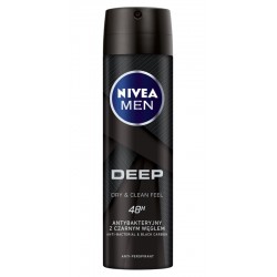 NIVEA MEN Antyperspirant w sprayu Deep 150 ml