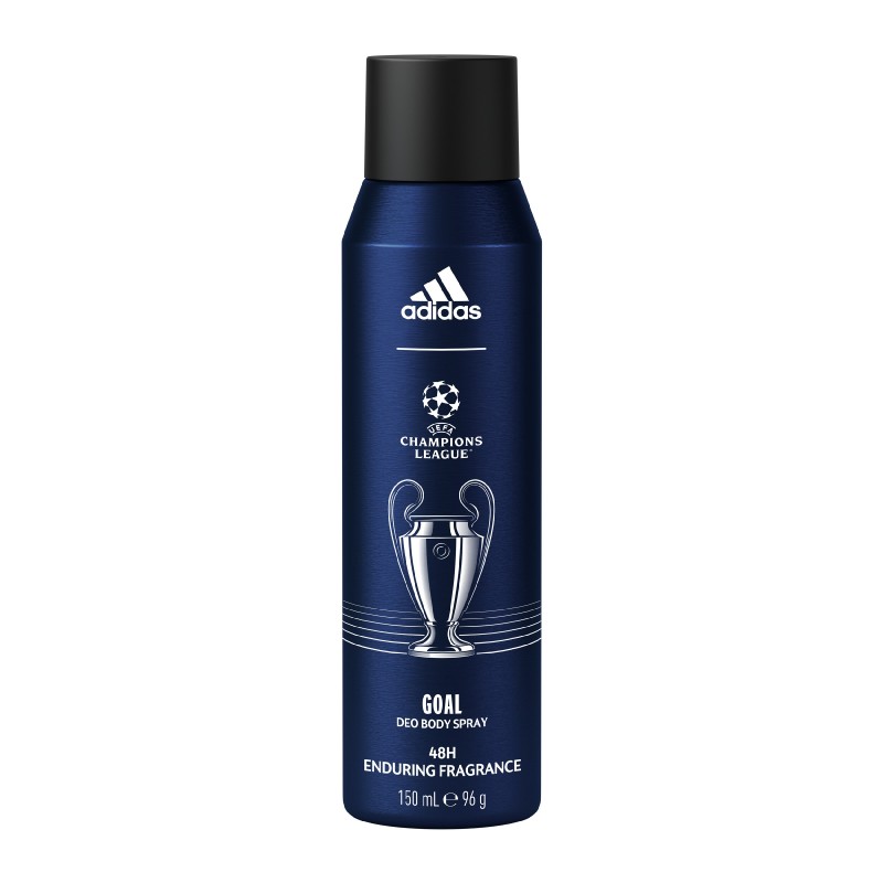 ADIDAS UEFA Champions League Goal Dezodorant perfumowany do ciała 48H w sprayu 150 ml