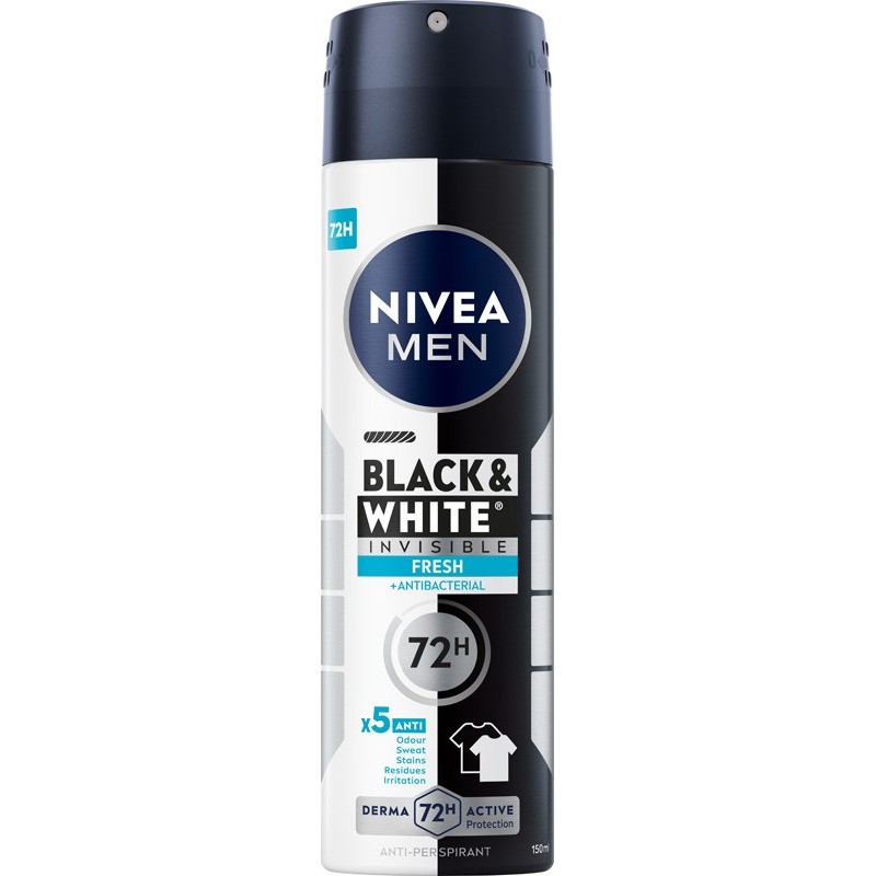 NIVEA DEO Spray męski INVISIBLE FRESH 85974&