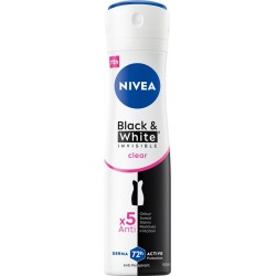 NIVEA DEO Spray damski INVISIBLE CLEAR 82237&