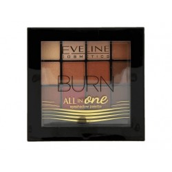 Eveline All in One Eyeshadow Palette Cienie do powiek Burn - paletka  12g