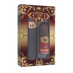 W CUBA ZESTAW GOLD Edt 100ml + Roll`on