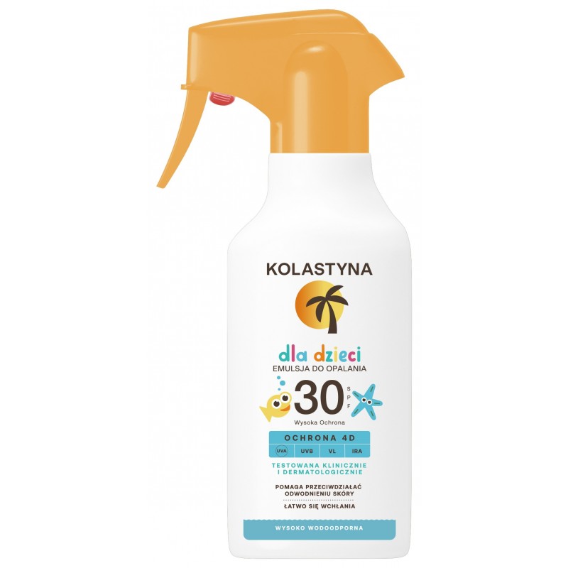 KOLASTYNA Emulsja do opalania dla dzieci SPF30  200ml