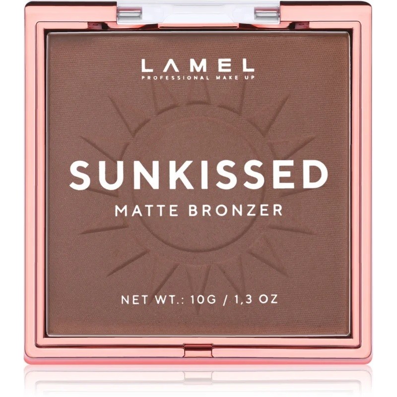 LAMEL Kompaktowy Puder brązujący Sunkissed Matte Bronze NR 402 10g