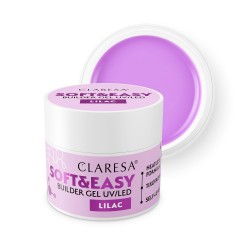 CLARESA N Żel budujący do paznokci Soft&Easy Builder Lilac 90g