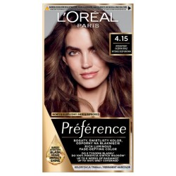 LOREAL Preference Farba do włosów 4.15 Intensywny Głęboki Brąz 1 op.