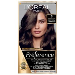 LOREAL Preference Farba do włosów 3 - Ciemny Brąz 1 op.