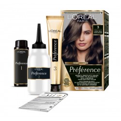 LOREAL Preference Farba do włosów 3 - Ciemny Brąz 1 op.