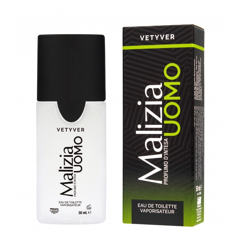 T MALIZIA VETYVER Woda toal.  50ml     zielona