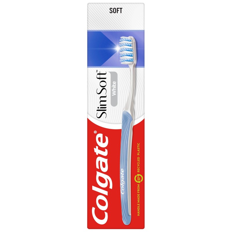 COLGATE Szczoteczka do zębów Slim Soft White - soft