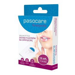 PASOCARE Specialist Plus Zestaw Plastrów na opryszczkę 14mm  1op.-10szt