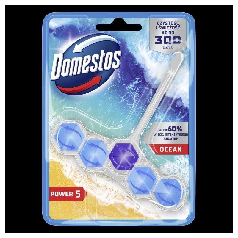 DOMESTOS Kostka toaletowa Power 5 Ocean 1 x 50 g