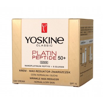 Yoskine Classic Platin Peptide 50+ Krem Max-reduktor zmarszczek na dzień 50ml