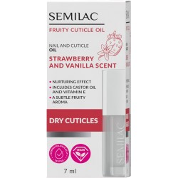 SEMILAC Nail oil SEMILAC Oliwka do skórek i paznokci Strawberry Vanilla 7ml