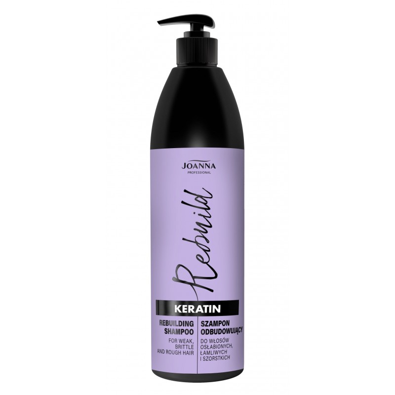 JOANNA PROFESSIONAL Keratin Szampon do włosów odbudowujący, 1000 ml