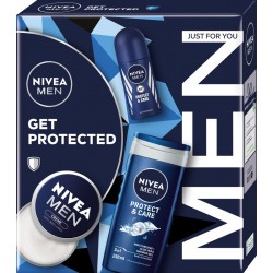 NIVEA Men Get Protected Zestaw prezentowy (01798)